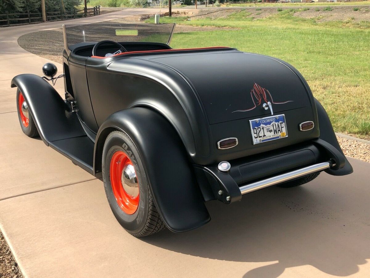 1932 Orange Ford Mustang Convertible
