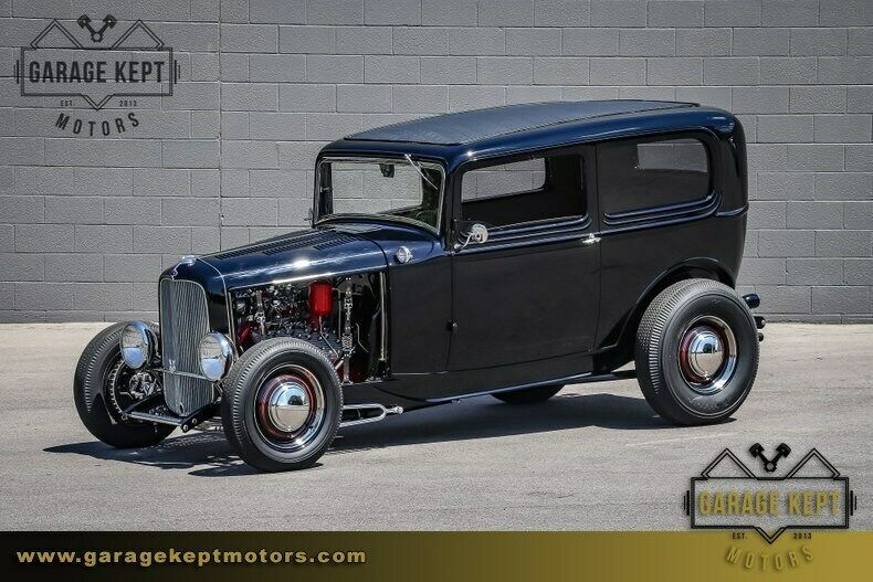 1932 Black Ford Tudor Coupe