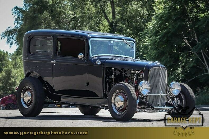 1932 Black Ford Tudor Coupe