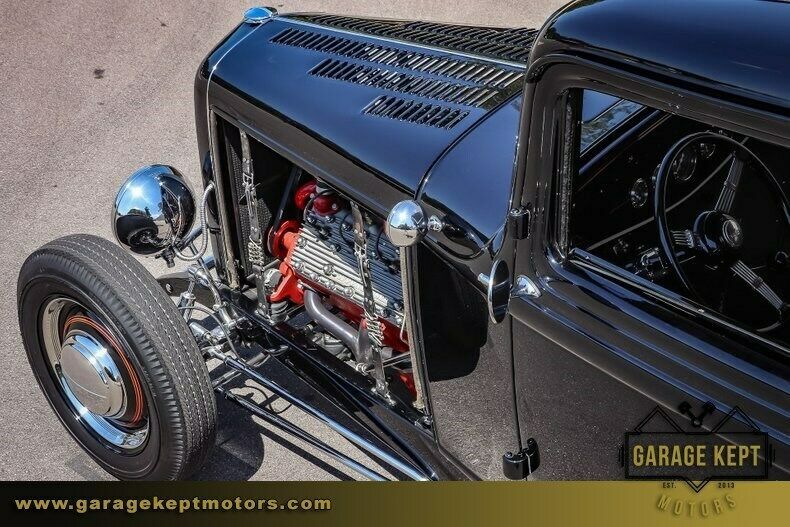 1932 Black Ford Tudor Coupe