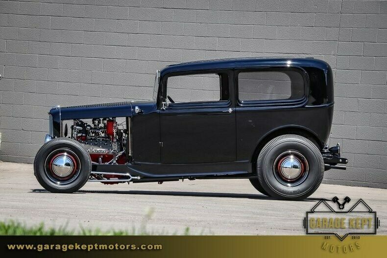 1932 Black Ford Tudor Coupe
