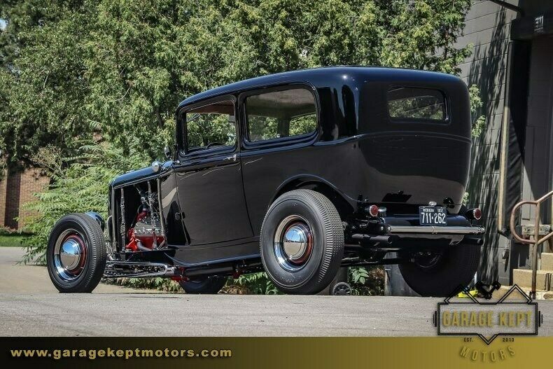 1932 Black Ford Tudor Coupe