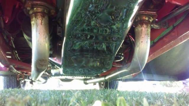 1932 black&coral Ford Model A Coupe