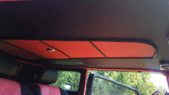 1932 black&coral Ford Model A Coupe