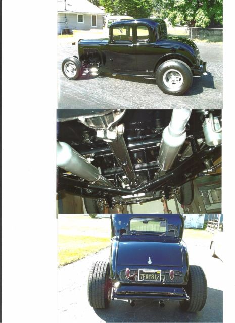 1932 Black Ford 5w Coupe Coupe