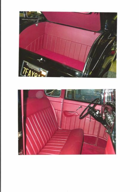 1932 Black Ford 5w Coupe Coupe
