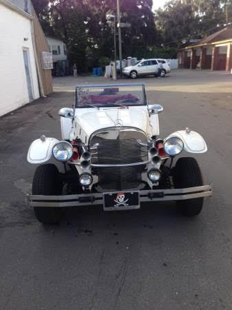1932 White Mercedes-Benz gazelle Convertible