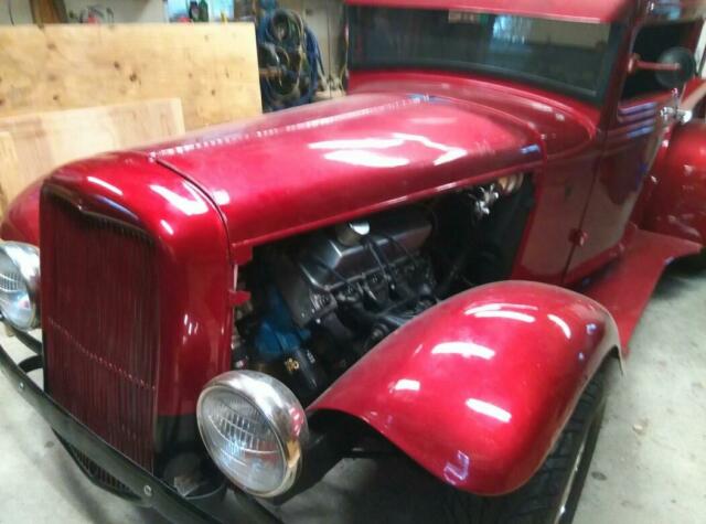 1932 Red Ford Other Standard Cab Pickup
