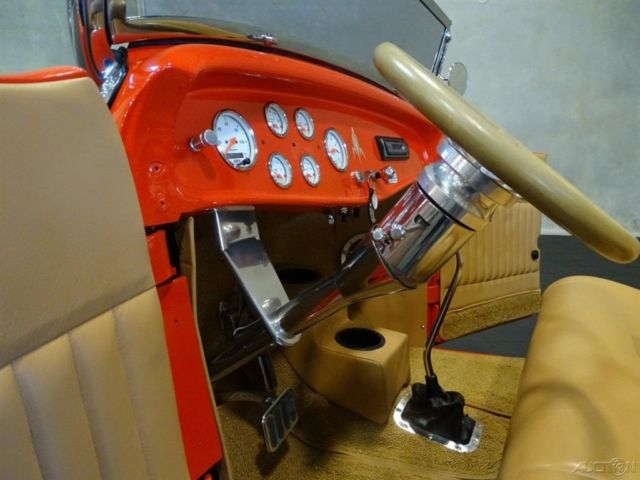 1932 Red Ford Roadster