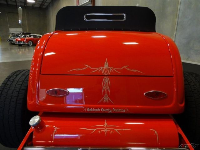 1932 Red Ford Roadster