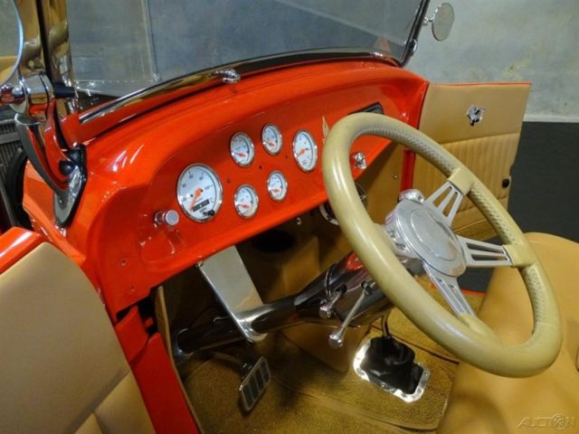 1932 Red Ford Roadster