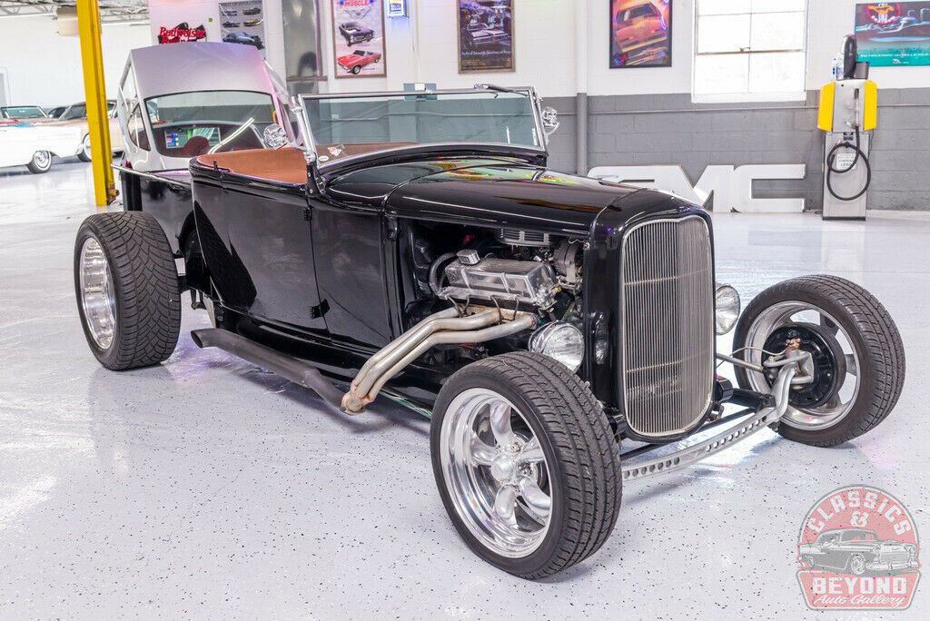 1932 Black Ford Roadster Pickup Truck