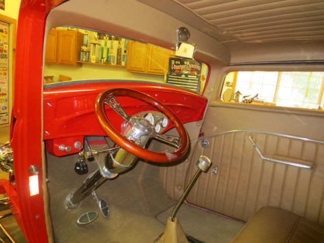 1932 viper red Ford Other 3 window coupe