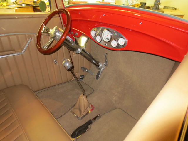 1932 viper red Ford Other 3 window coupe