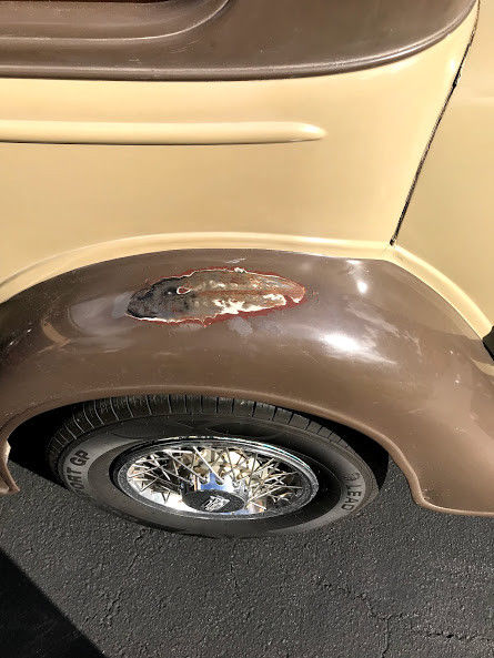 1933 Brown & Beige Chevrolet Eagle