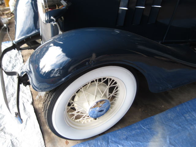 1933 Blue Chevrolet Other 2 dr sedan