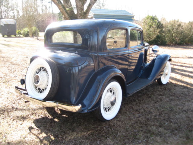 1933 Blue Chevrolet Other 2 dr sedan
