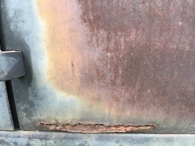 1933 Rust & Black Chrysler CO  4 Door Sedan CO. 4 Door Sedan