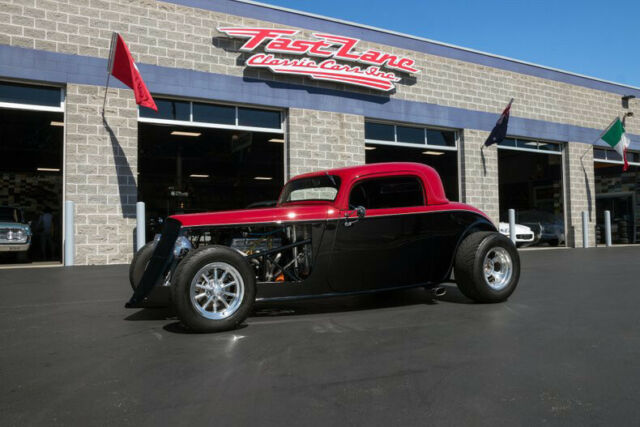 1933 Black Ford Hot Rod Convertible