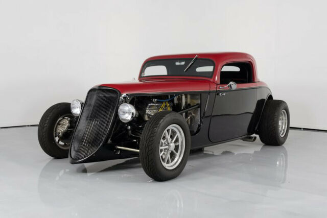 1933 Black Ford Hot Rod Convertible