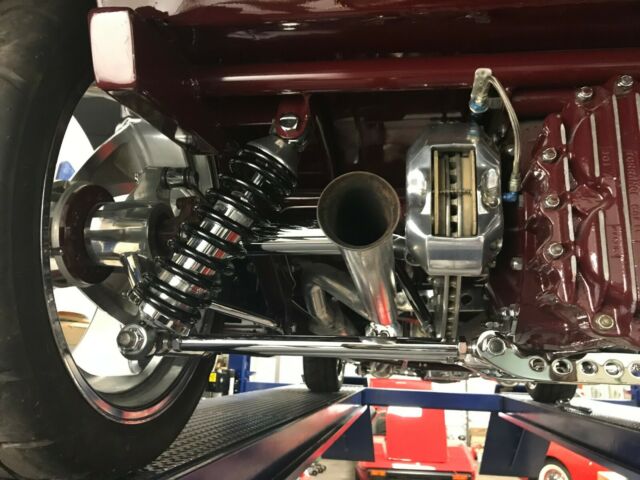 1933 Burgundy Ford 3 Window Coupe