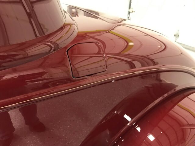 1933 Burgundy Ford 3 Window Coupe