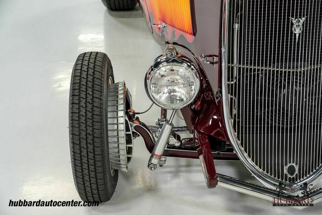 1933 Burgundy Ford 5 Window Coupe Coupe