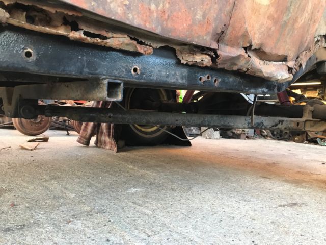 1933 Rust Ford 5w coupe Coupe