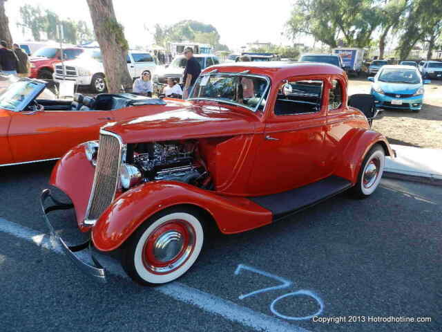 1933 Red Ford Coupe