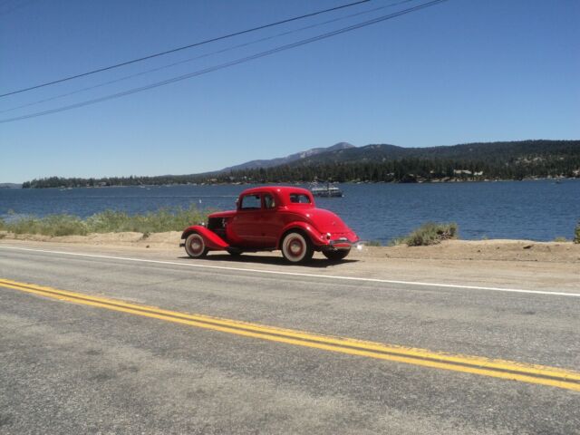 1933 Red Ford Coupe