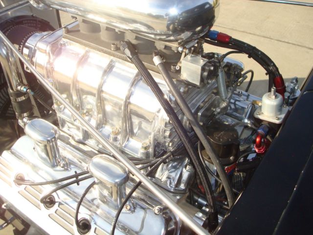 1933 Black Ford Three window coupe Coupe