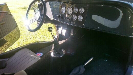 1933 Gray Ford Hot Rod Coupe