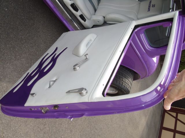 1933 Purple Ford 5 Window Coupe