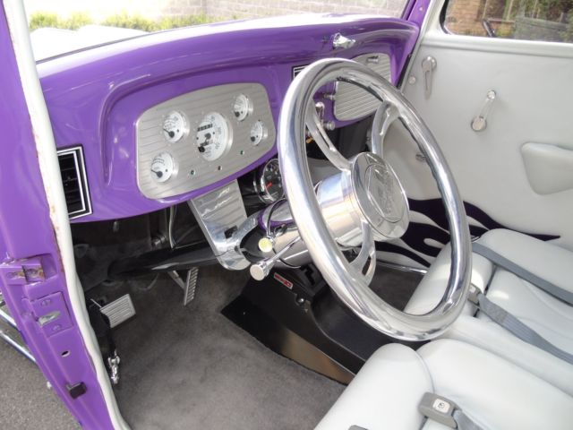 1933 Purple Ford 5 Window Coupe