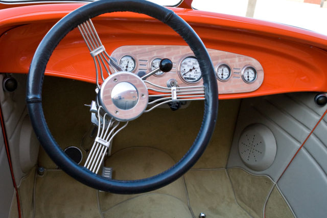 1933 Custom Red-Orange Ford Other