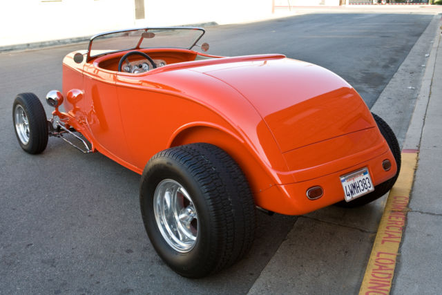1933 Custom Red-Orange Ford Other