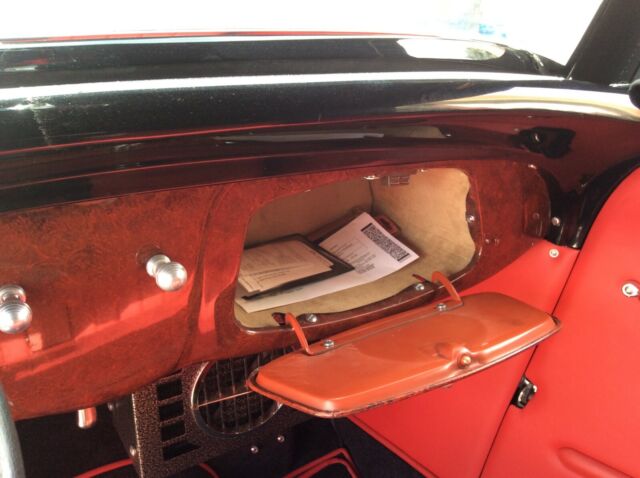 1933 Black Ford Model 40 Convertible