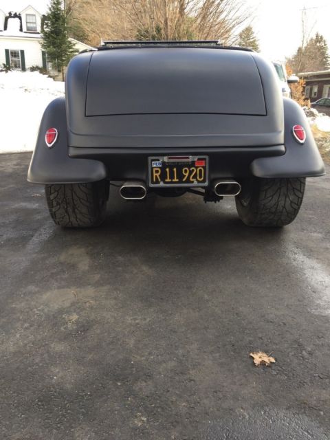 1933 HOT ROD BLACK Ford ROADSTER ALL STEEL FORD