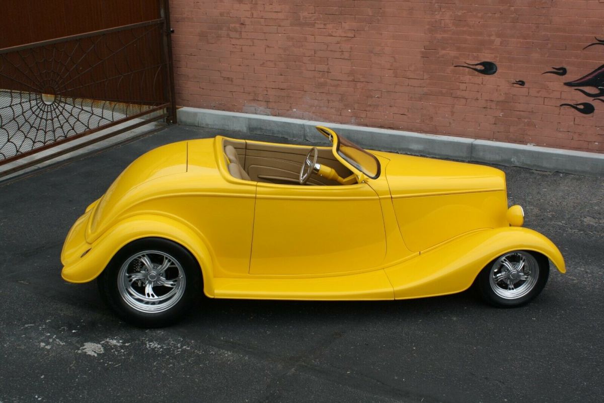 1933 Yellow Ford 40 Roadster roadster