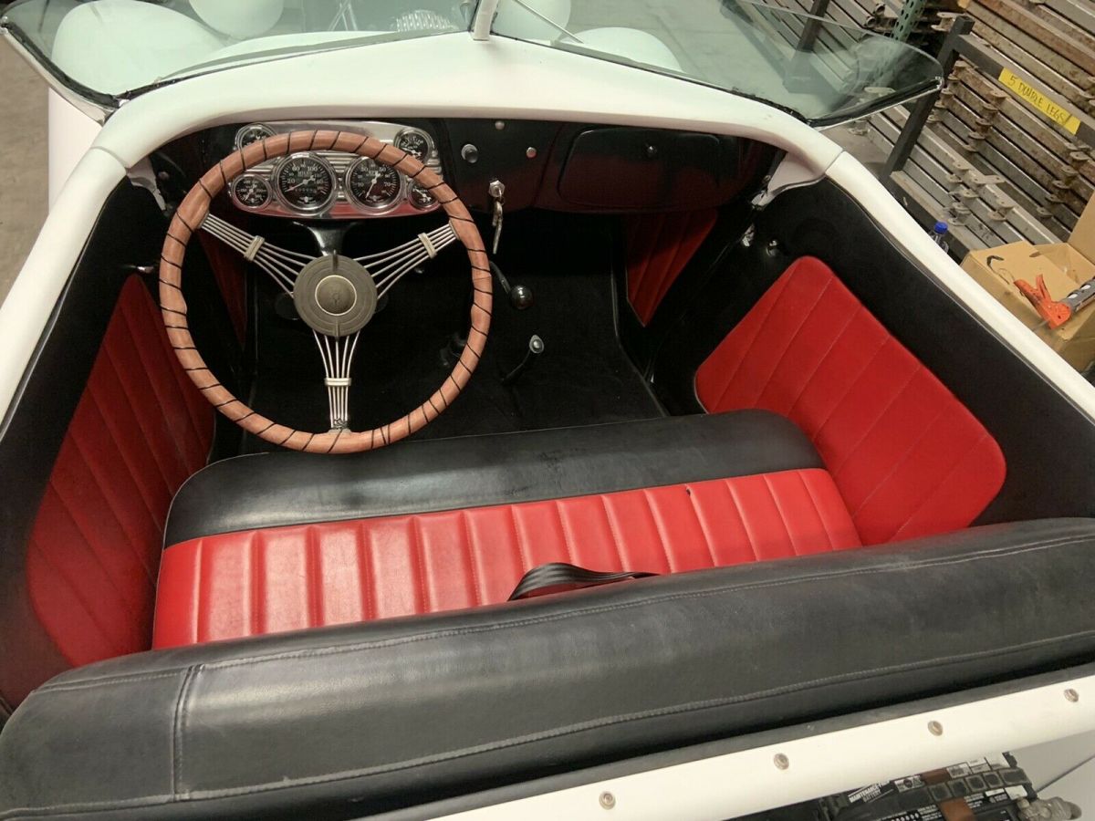 1933 White Ford Roadster