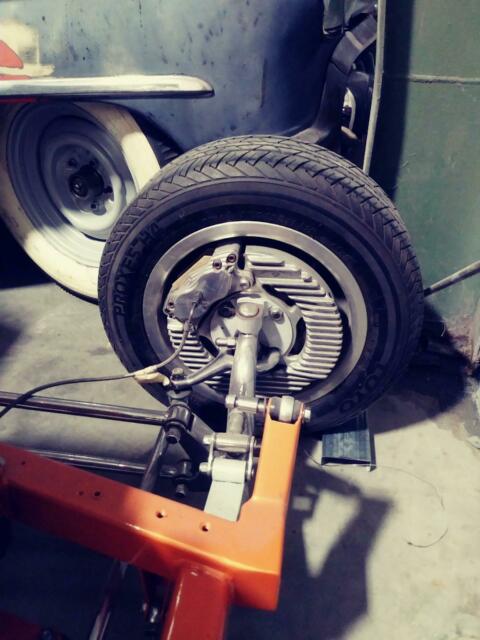 1933 primer grey Ford speedster roadster