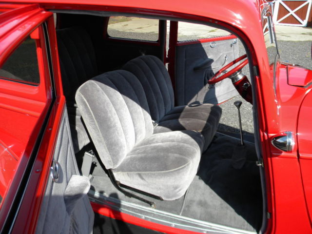 1933 Red Ford Victoria Victoria