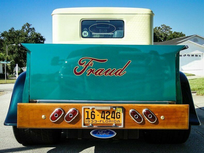 1933 Green Ford Other Pickups Extended CAB Truck