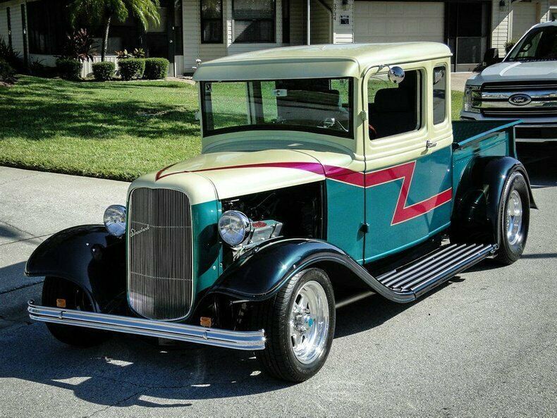 1933 Green Ford Other Pickups Extended CAB Truck