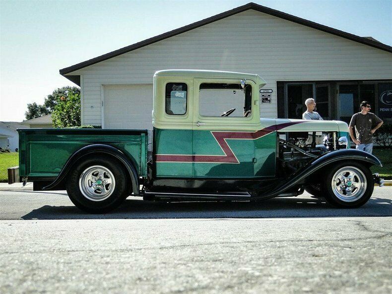 1933 Green Ford Other Pickups Extended CAB Truck