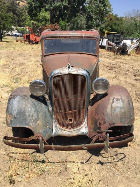 1933 blue Plymouth PD 4 door 4 door sedan