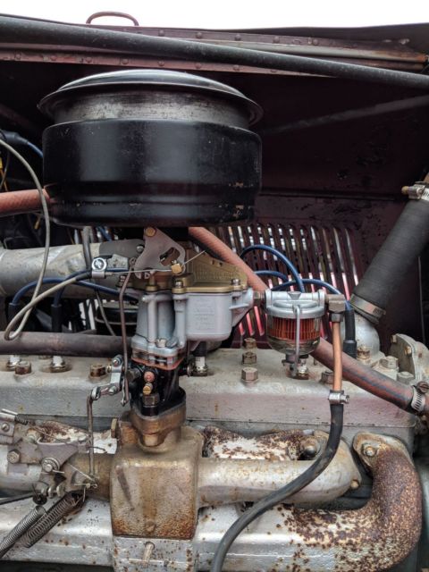 1933 Red Plymouth PD Sedan