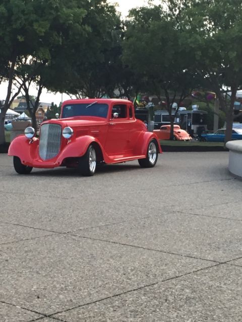 1934 Red Plymouth Other Coupe