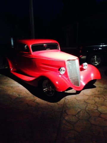 1934 Red Ford Coupe