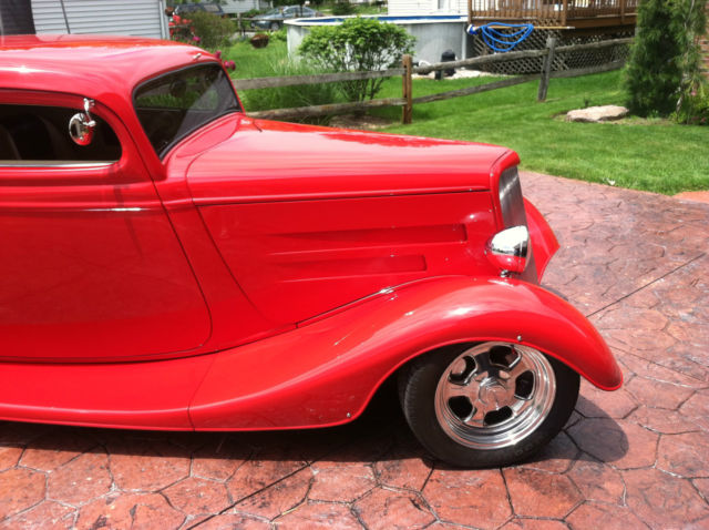 1934 Red Ford Coupe